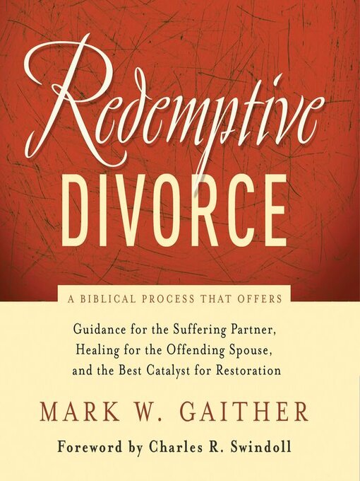 Title details for Redemptive Divorce by Mark Gaither - Wait list